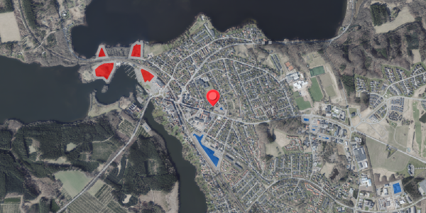 Jordforureningskort på Stadionalle 3, 8680 Ry