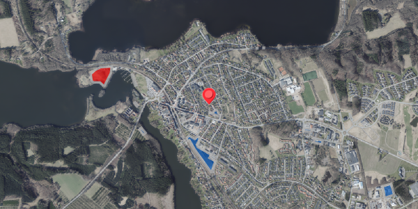 Jordforureningskort på Stadionalle 16, 8680 Ry