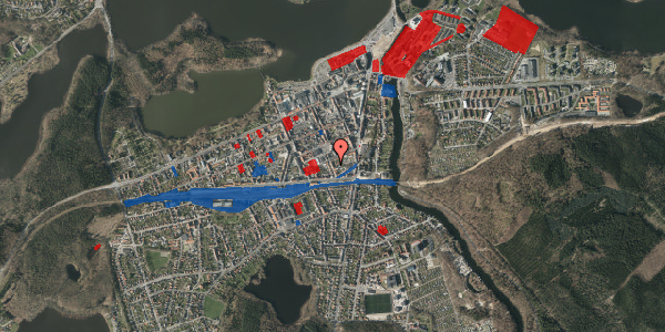 Jordforureningskort på Amaliegade 13, 8600 Silkeborg