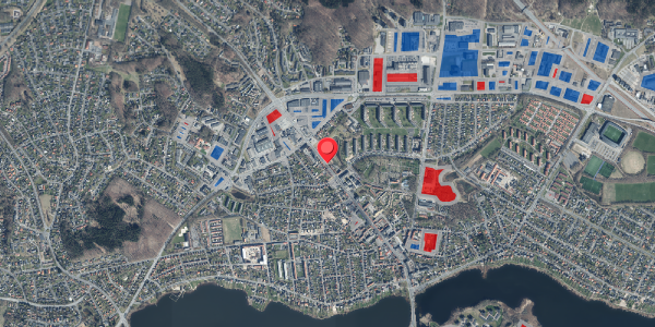 Jordforureningskort på Borgergade 98, 8600 Silkeborg