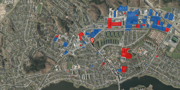 Jordforureningskort på Borgergade 113, 8600 Silkeborg