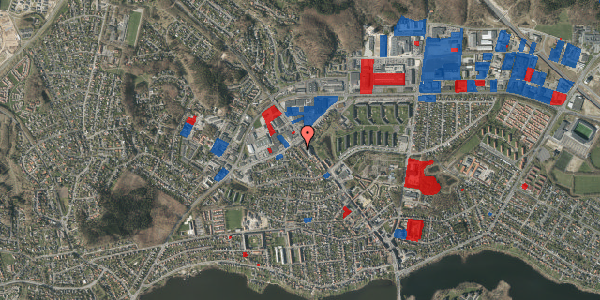 Jordforureningskort på Borgergade 129, 8600 Silkeborg