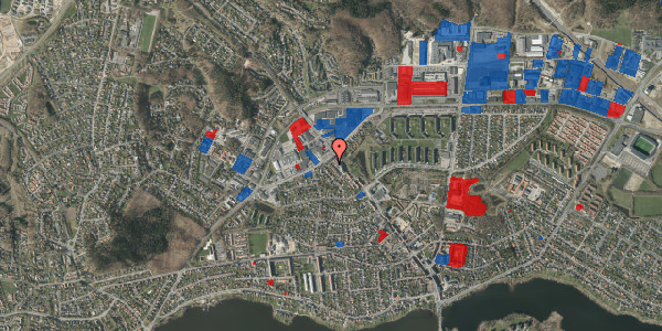 Jordforureningskort på Borgergade 147, 8600 Silkeborg