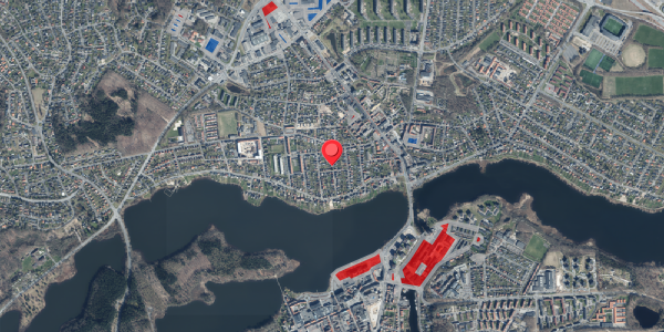 Jordforureningskort på Danmarksgade 13, 8600 Silkeborg
