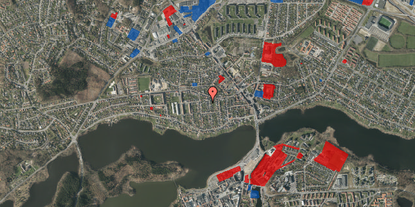 Jordforureningskort på Danmarksgade 21, 8600 Silkeborg