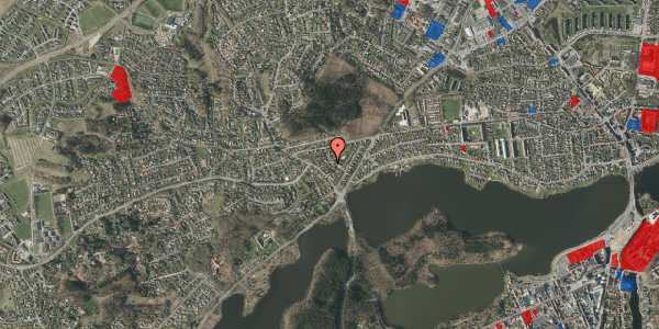 Jordforureningskort på Istedvej 9, 8600 Silkeborg