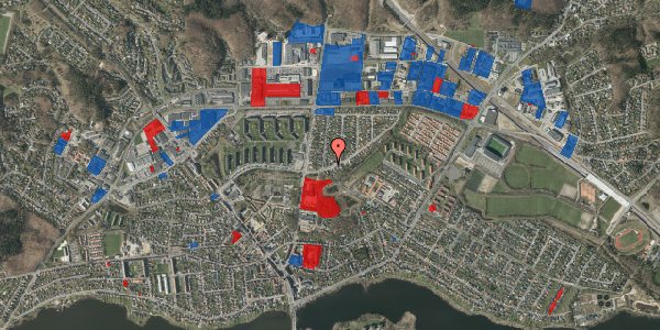 Jordforureningskort på Lavendelvej 13, 8600 Silkeborg