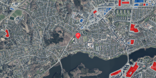 Jordforureningskort på Nyvangen 21, 8600 Silkeborg