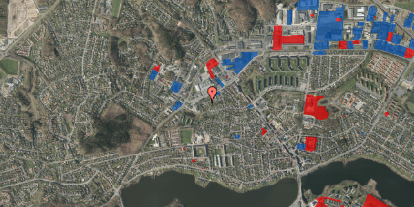 Jordforureningskort på Parallelvej 13, 8600 Silkeborg