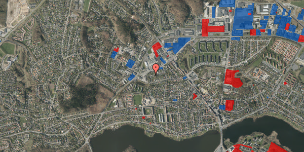 Jordforureningskort på Parallelvej 15, 8600 Silkeborg