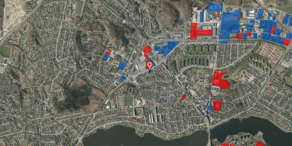 Jordforureningskort på Parallelvej 16, 8600 Silkeborg