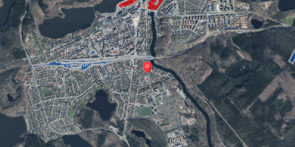 Jordforureningskort på Ågade 13, 8600 Silkeborg