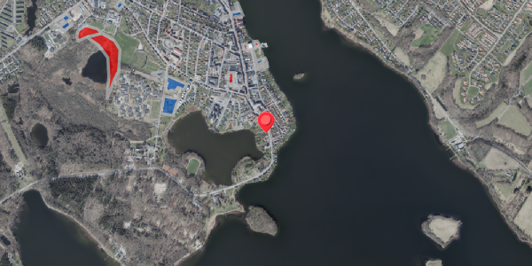 Jordforureningskort på Adelgade 9, 8660 Skanderborg