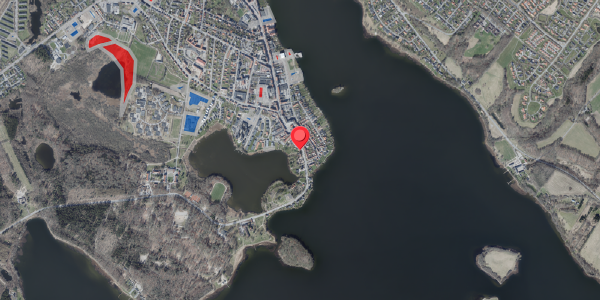Jordforureningskort på Adelgade 13, 8660 Skanderborg