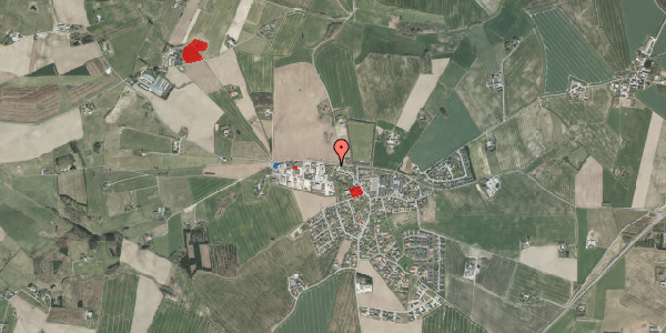 Jordforureningskort på Agertoften 10, 8660 Skanderborg