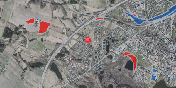 Jordforureningskort på Dalen 8, 8660 Skanderborg