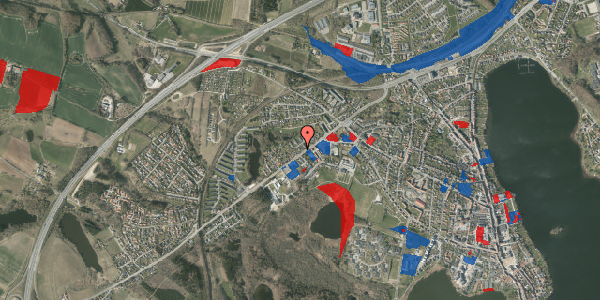 Jordforureningskort på Egevang 21, 8660 Skanderborg