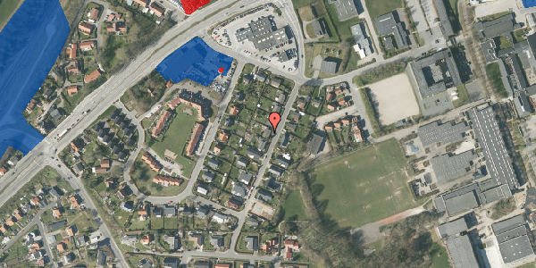 Jordforureningskort på Fredensborgvej 13, 8660 Skanderborg