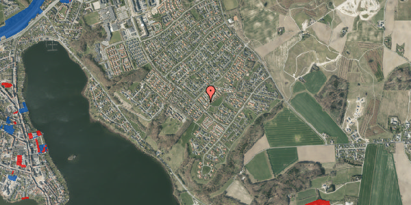 Jordforureningskort på Harevej 8A, 8660 Skanderborg