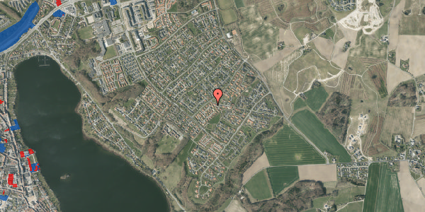Jordforureningskort på Harevej 9, 8660 Skanderborg