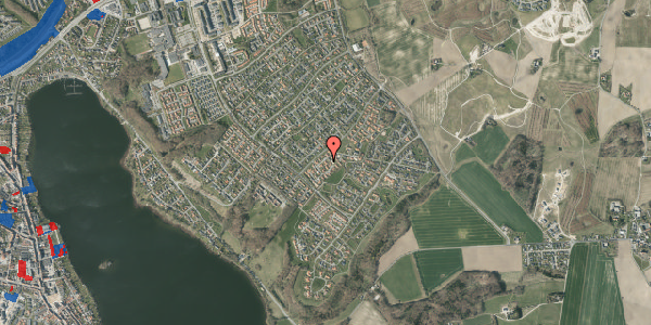 Jordforureningskort på Harevej 13, 8660 Skanderborg