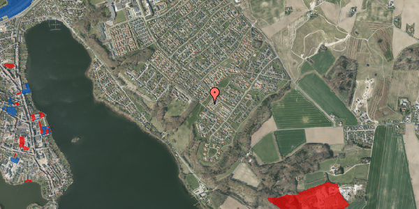 Jordforureningskort på Hybenparken 21, 8660 Skanderborg