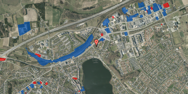 Jordforureningskort på Oddervej 1, 8660 Skanderborg