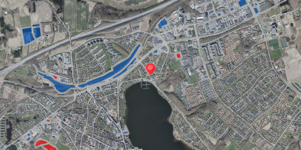 Jordforureningskort på Oddervej 13, 8660 Skanderborg