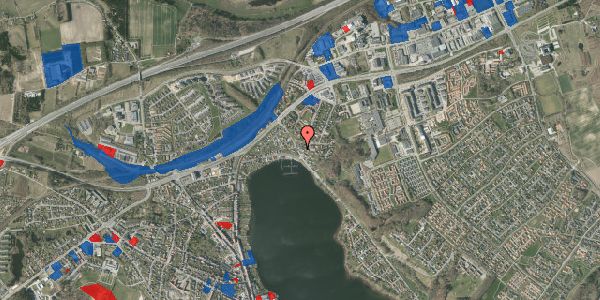 Jordforureningskort på Oddervej 15, 8660 Skanderborg