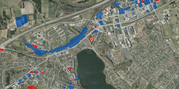 Jordforureningskort på Oddervej 16, 8660 Skanderborg