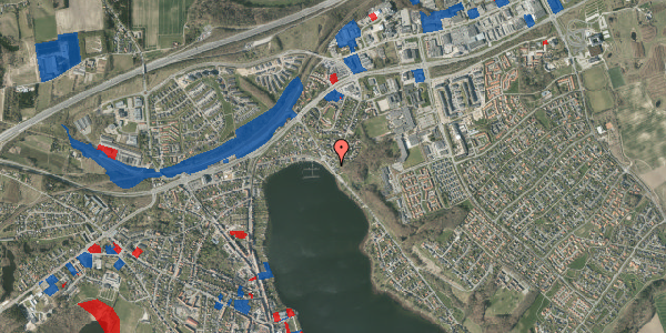 Jordforureningskort på Oddervej 21, 8660 Skanderborg