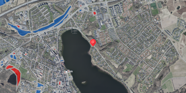 Jordforureningskort på Oddervej 24, 8660 Skanderborg