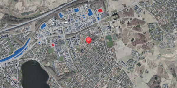 Jordforureningskort på Thanesvej 12, 8660 Skanderborg
