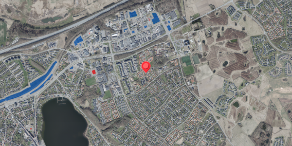 Jordforureningskort på Thanesvej 19, 8660 Skanderborg