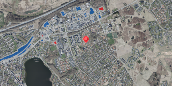 Jordforureningskort på Thanesvej 21, 8660 Skanderborg