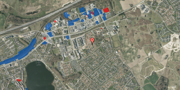 Jordforureningskort på Thanesvej 23, 8660 Skanderborg