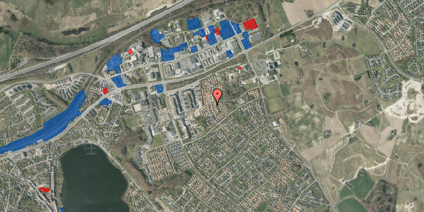 Jordforureningskort på Thanesvej 25, 8660 Skanderborg