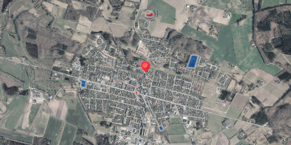 Jordforureningskort på Juelsgade 1, 8963 Auning