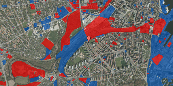 Jordforureningskort på Augustenborggade 5, 4. th, 8000 Aarhus C