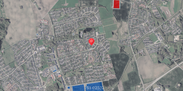 Jordforureningskort på Blåbærhaven 21, 8520 Lystrup
