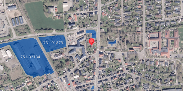 Jordforureningskort på Bredgade 48, 8340 Malling