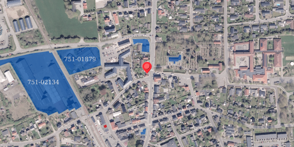 Jordforureningskort på Bredgade 50, 8340 Malling