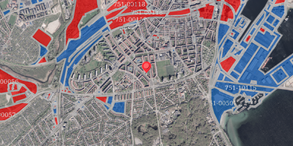 Jordforureningskort på Chr. Wærums Gade 29, 4. th, 8000 Aarhus C
