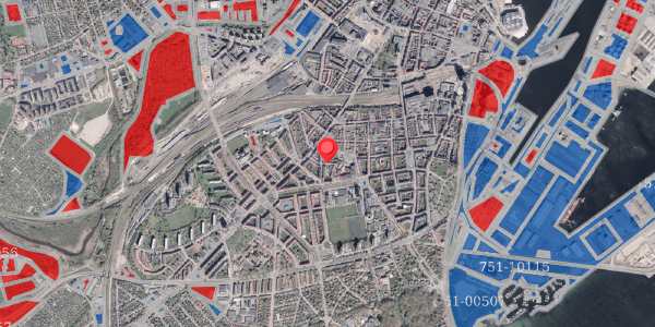 Jordforureningskort på Dannebrogsgade 21K, 8000 Aarhus C