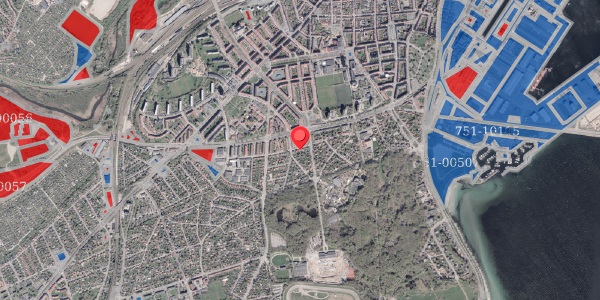 Jordforureningskort på Ellemarksvej 5, 8000 Aarhus C