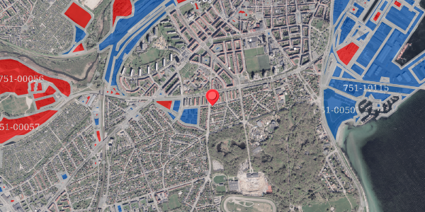 Jordforureningskort på Ellemarksvej 23, 8000 Aarhus C