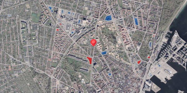 Jordforureningskort på Emil Aarestrups Vej 2, 8000 Aarhus C