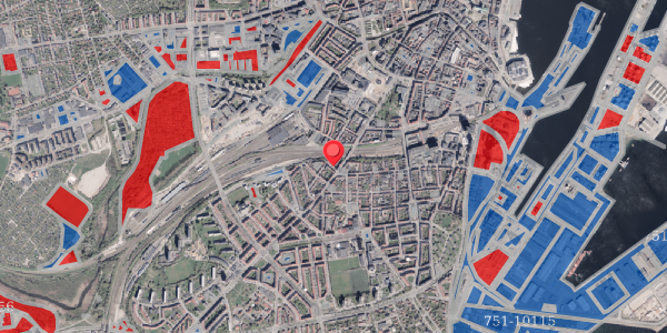 Jordforureningskort på Ewaldsgade 8, st. th, 8000 Aarhus C