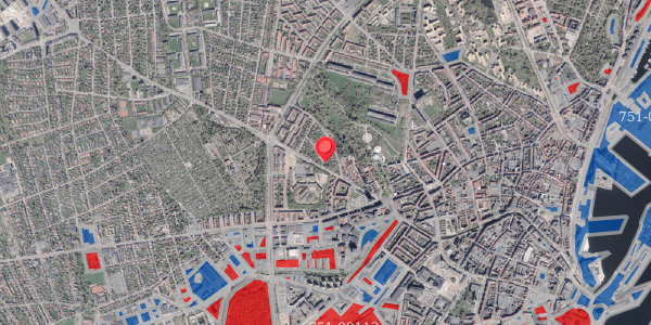 Jordforureningskort på F.G.E. Rostrups Vej 4, 8000 Aarhus C