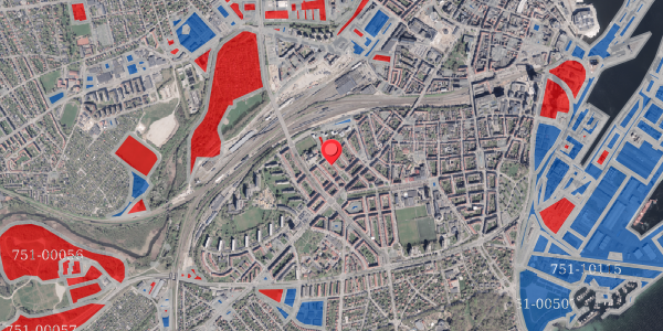 Jordforureningskort på Gerlachsgade 7, 1. tv, 8000 Aarhus C